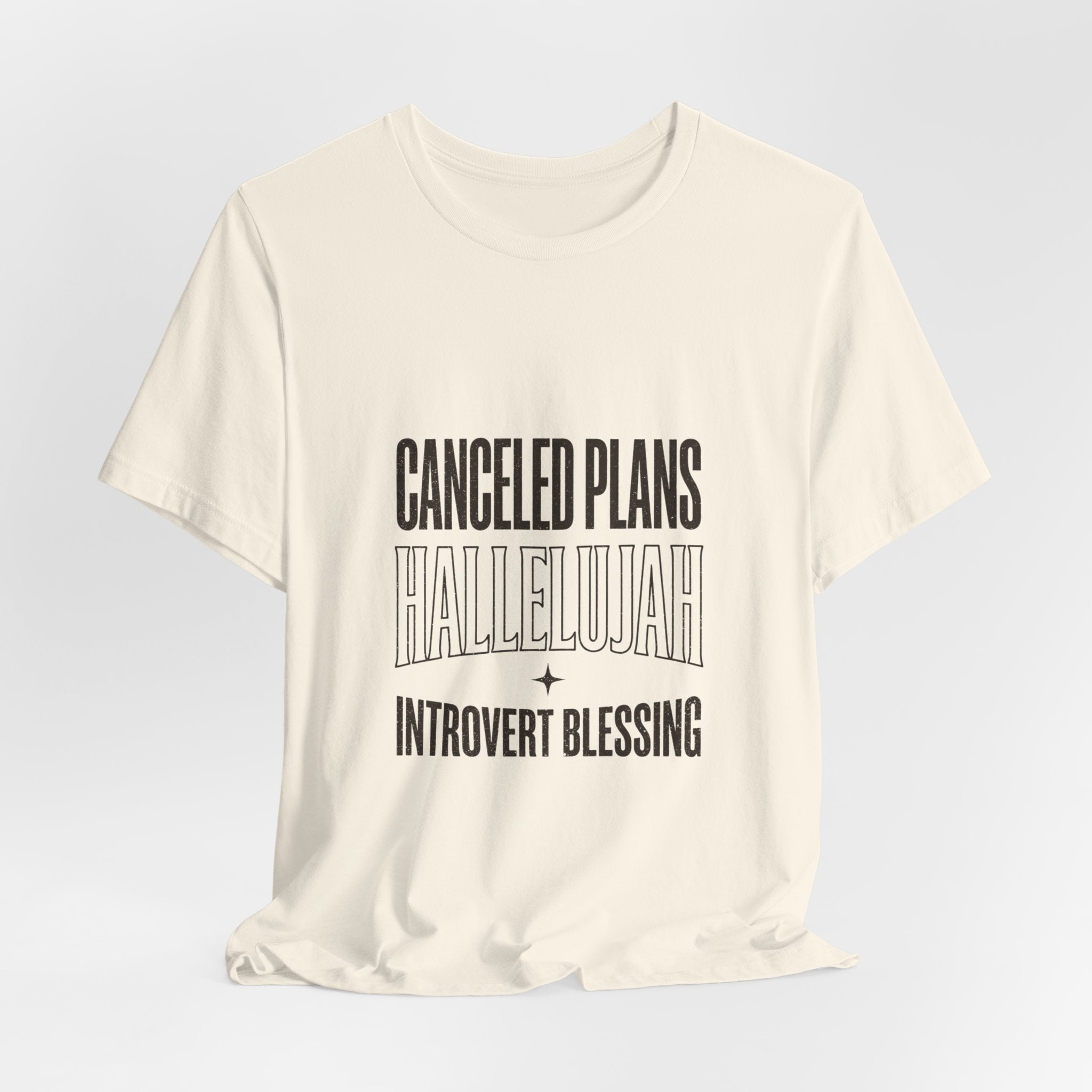 Canceled Plans Hallelujah Tee | Introvert Blessing, Everything Hallelujah Trend