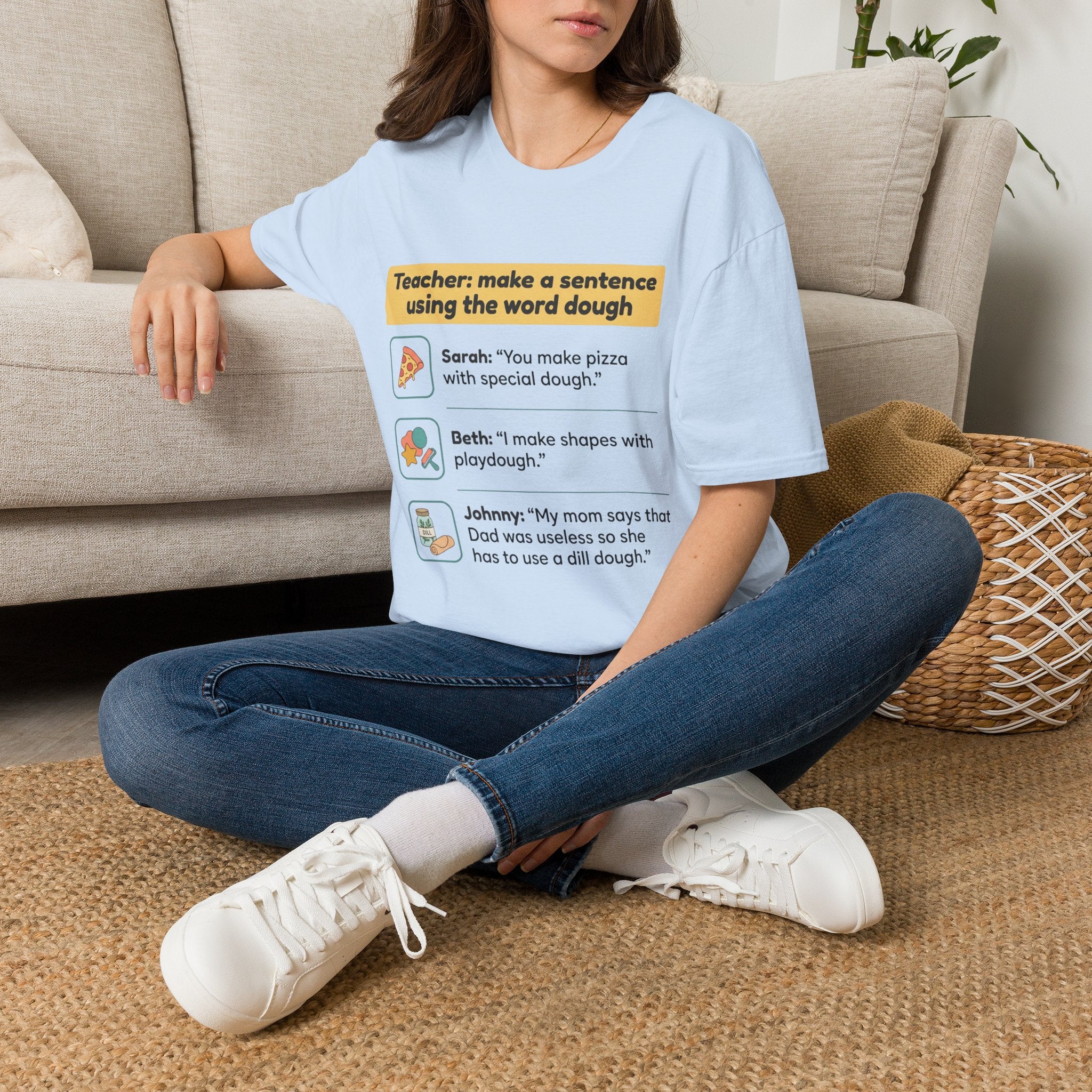 Teacher make a sentence T-shirt