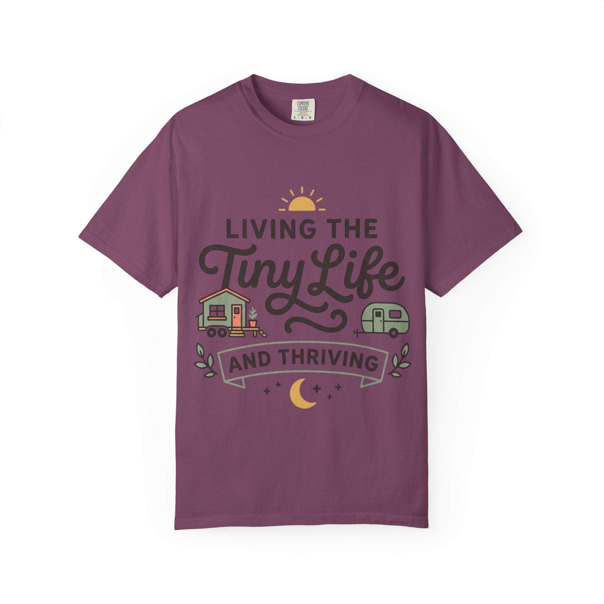 Living the tiny life and thriving Dyed T-shirt