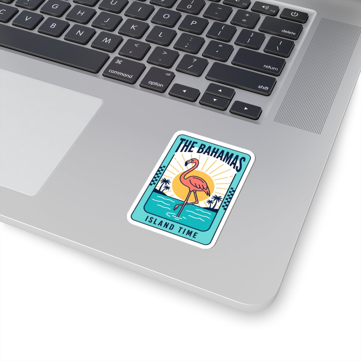 Bahamas Flamingo Sticker | Caribbean Heritage, Island Time