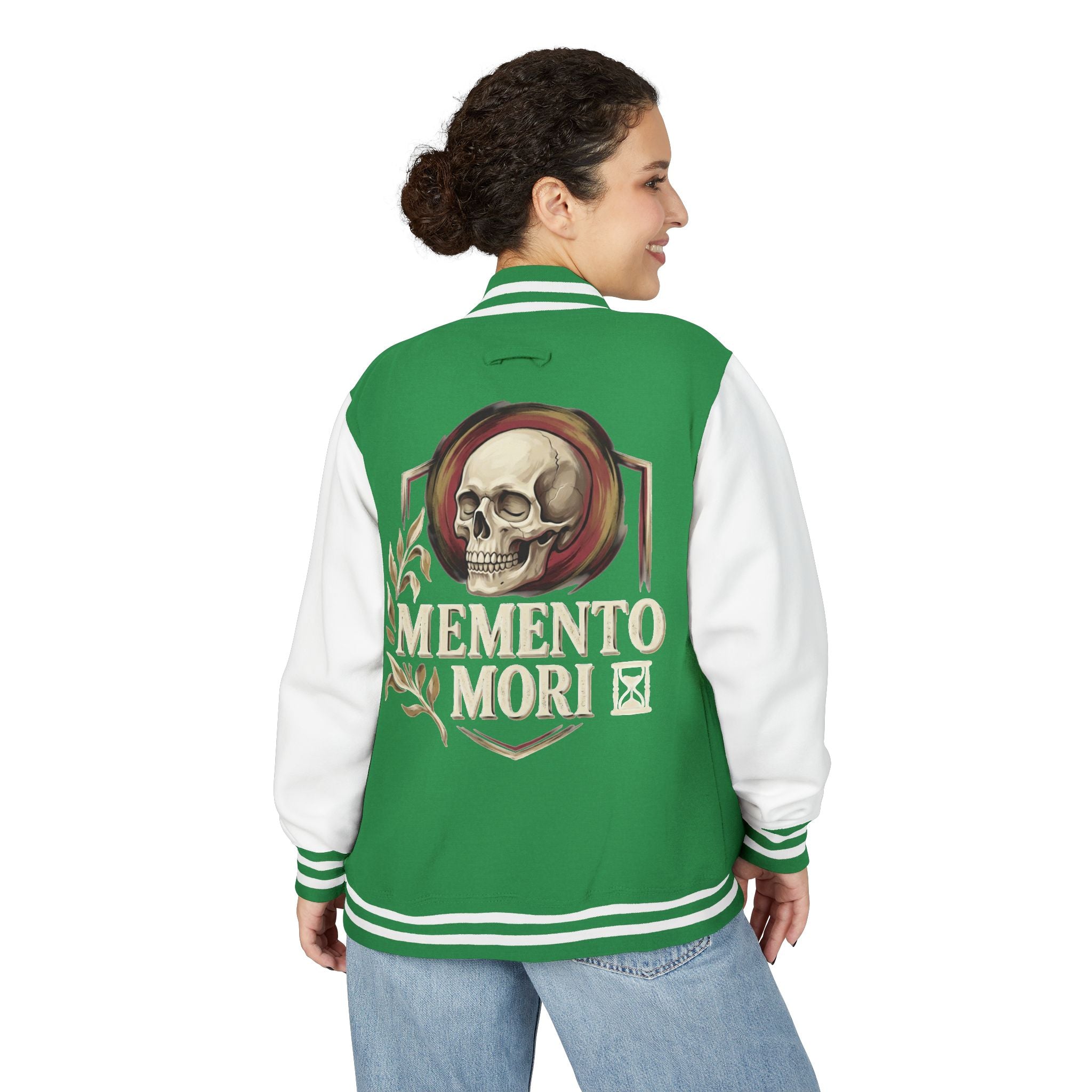 MOMENTO MORI Heavyweight Letterman Jacket