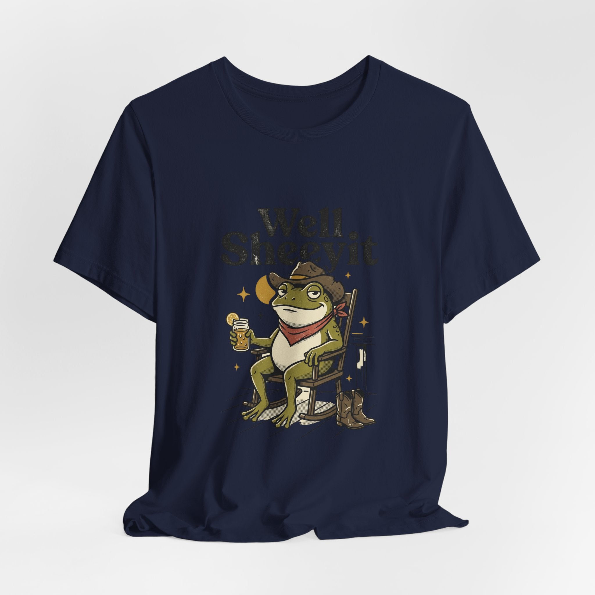 Well Sheeyit Frog Tee | Vintage Southern, Retro Western Distressed