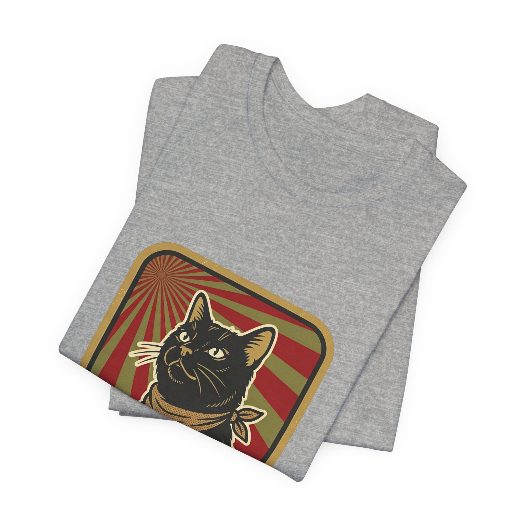 Cats Against Authoritarians T‑Shirt | Progressive Political Statement, Retro Protest Art