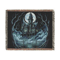 HAUNTED HOUSE Woven Blanket