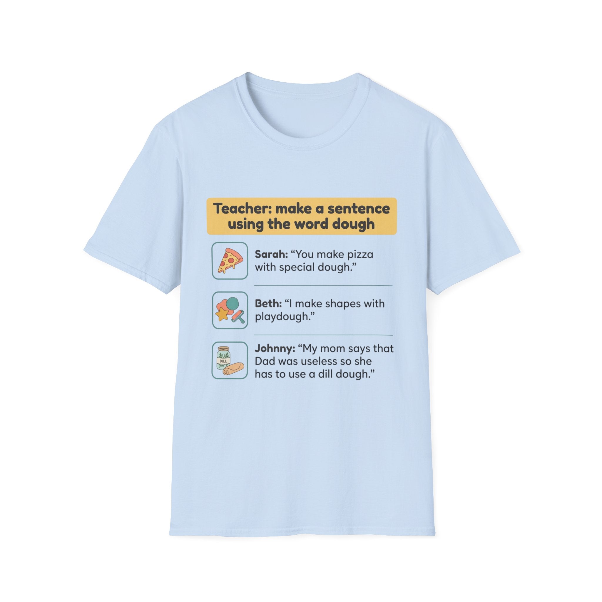 Teacher make a sentence T-shirt