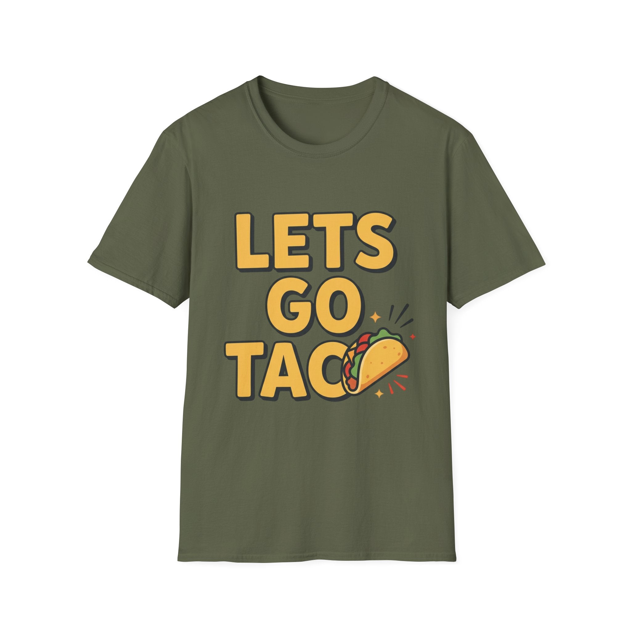 Let’s go taco single sided T-Shirt