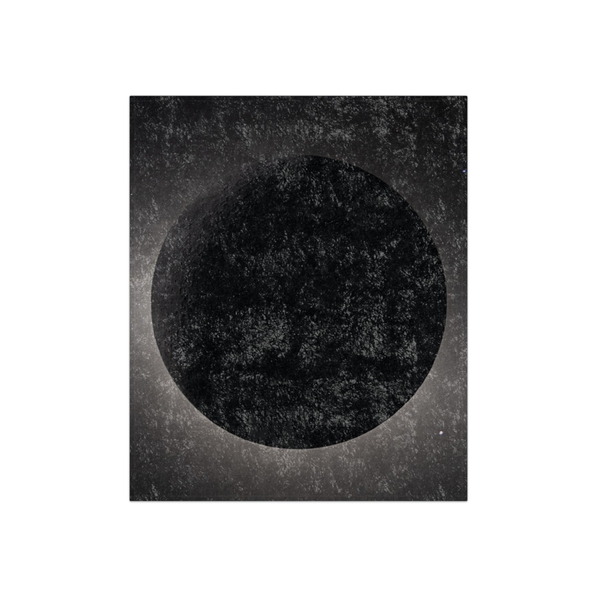 Moon Design Crushed Velvet Blanket