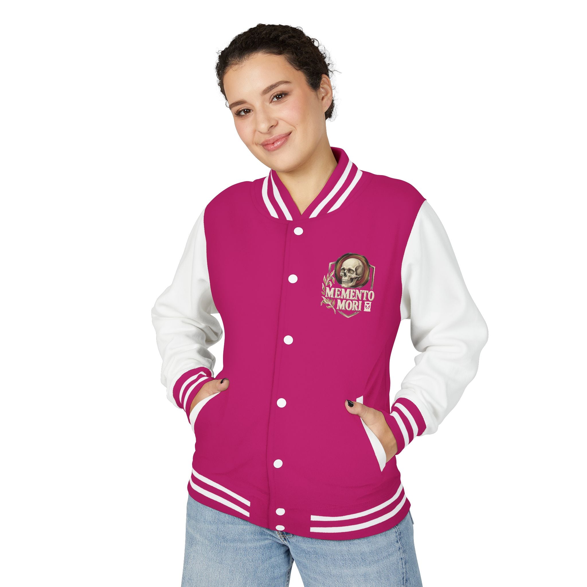 MOMENTO MORI Heavyweight Letterman Jacket