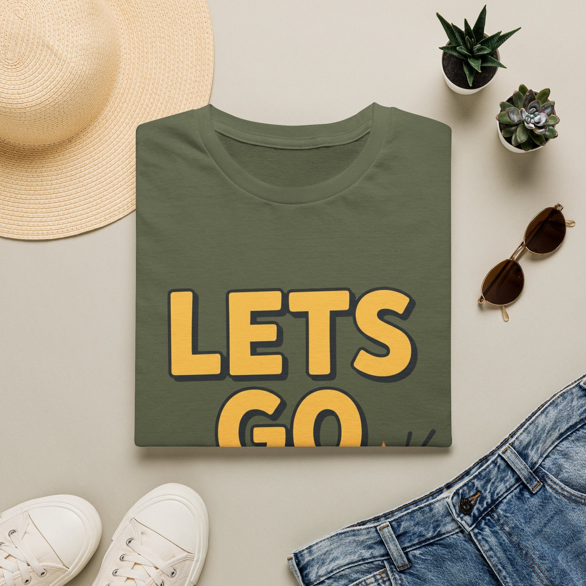 Let’s go taco single sided T-Shirt