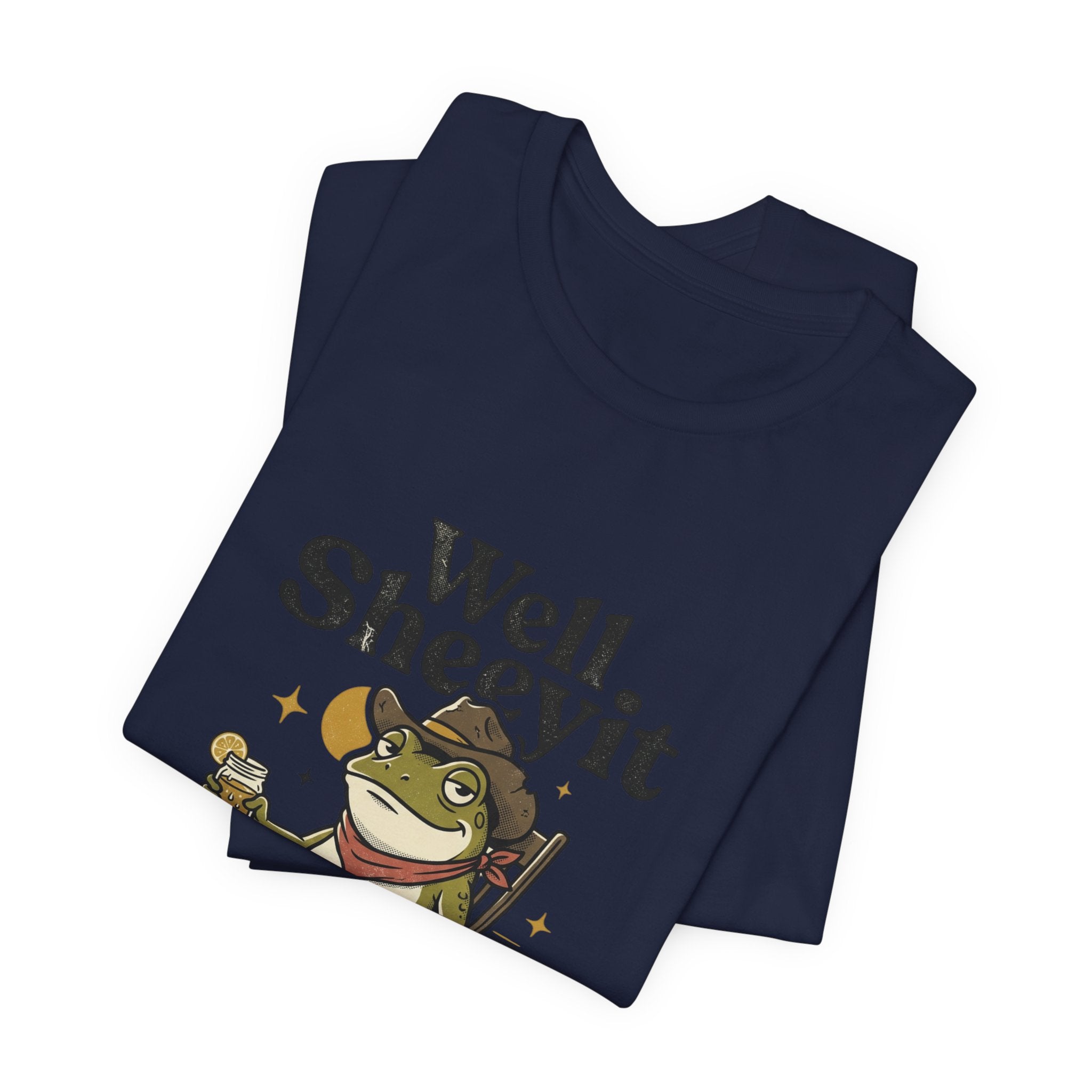 Well Sheeyit Frog Tee | Vintage Southern, Retro Western Distressed