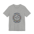 Protect Voting Rights T‑Shirt | Progressive Political Statement, Retro Floral Vote Design