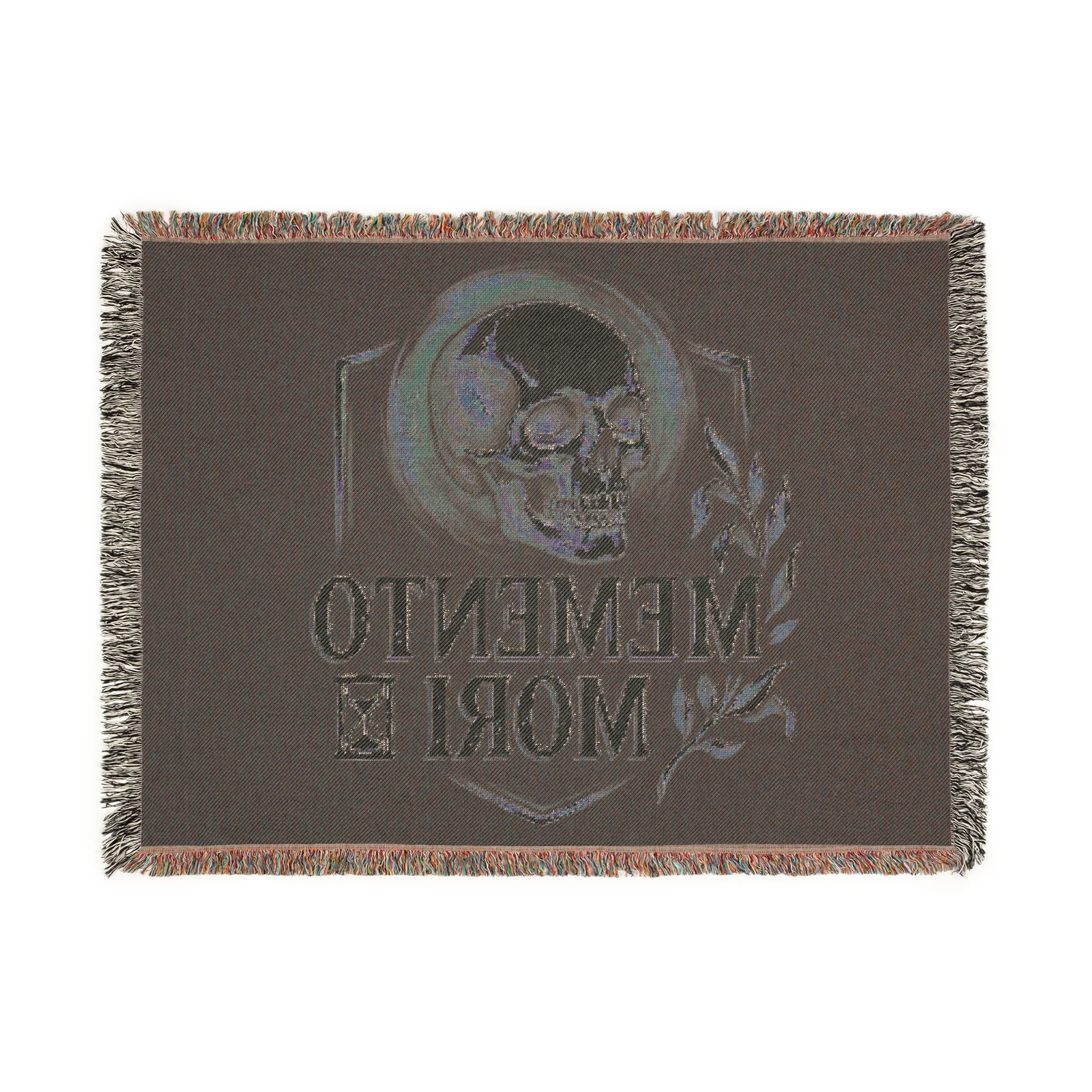 MOMENTO MORI Woven Blanket