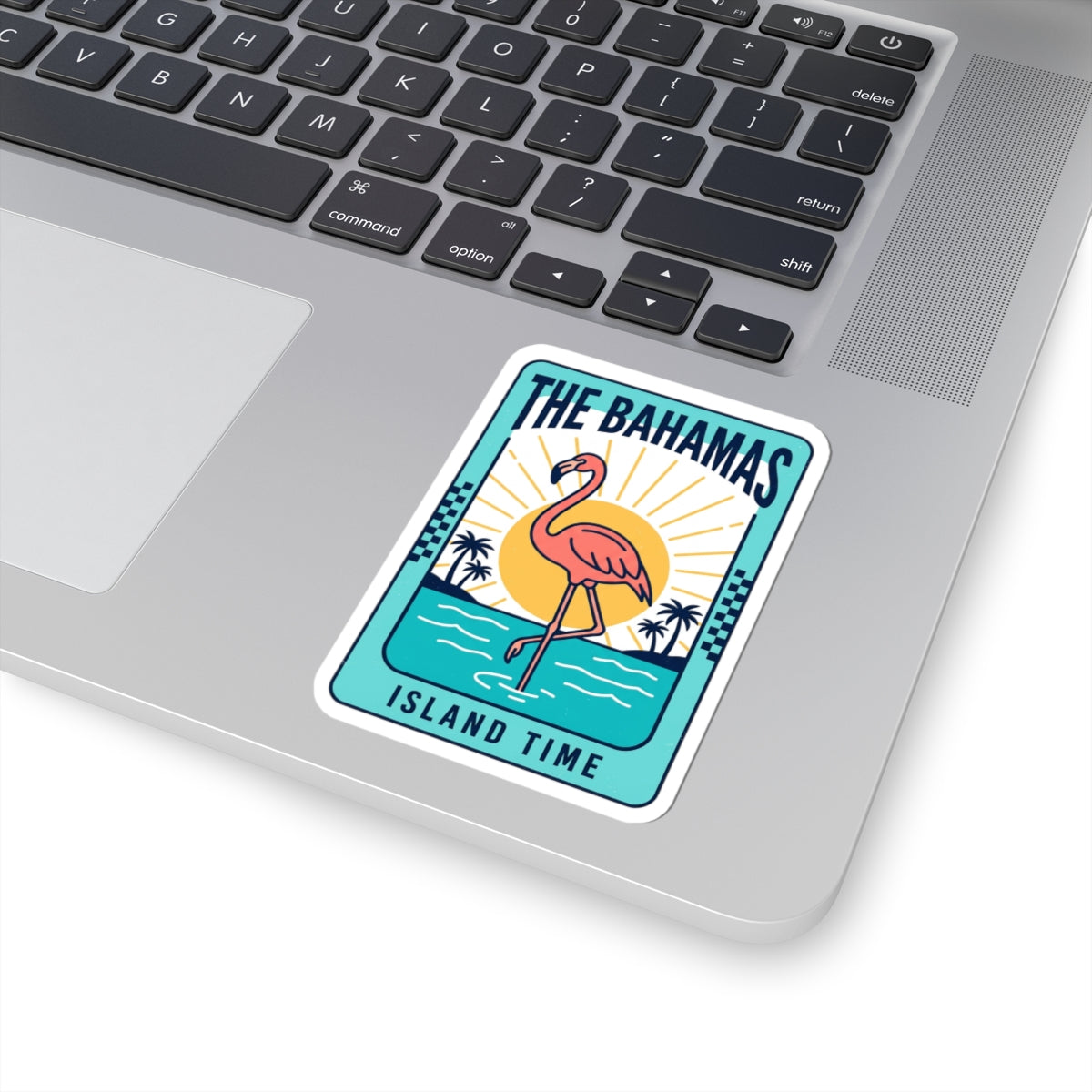 Bahamas Flamingo Sticker | Caribbean Heritage, Island Time