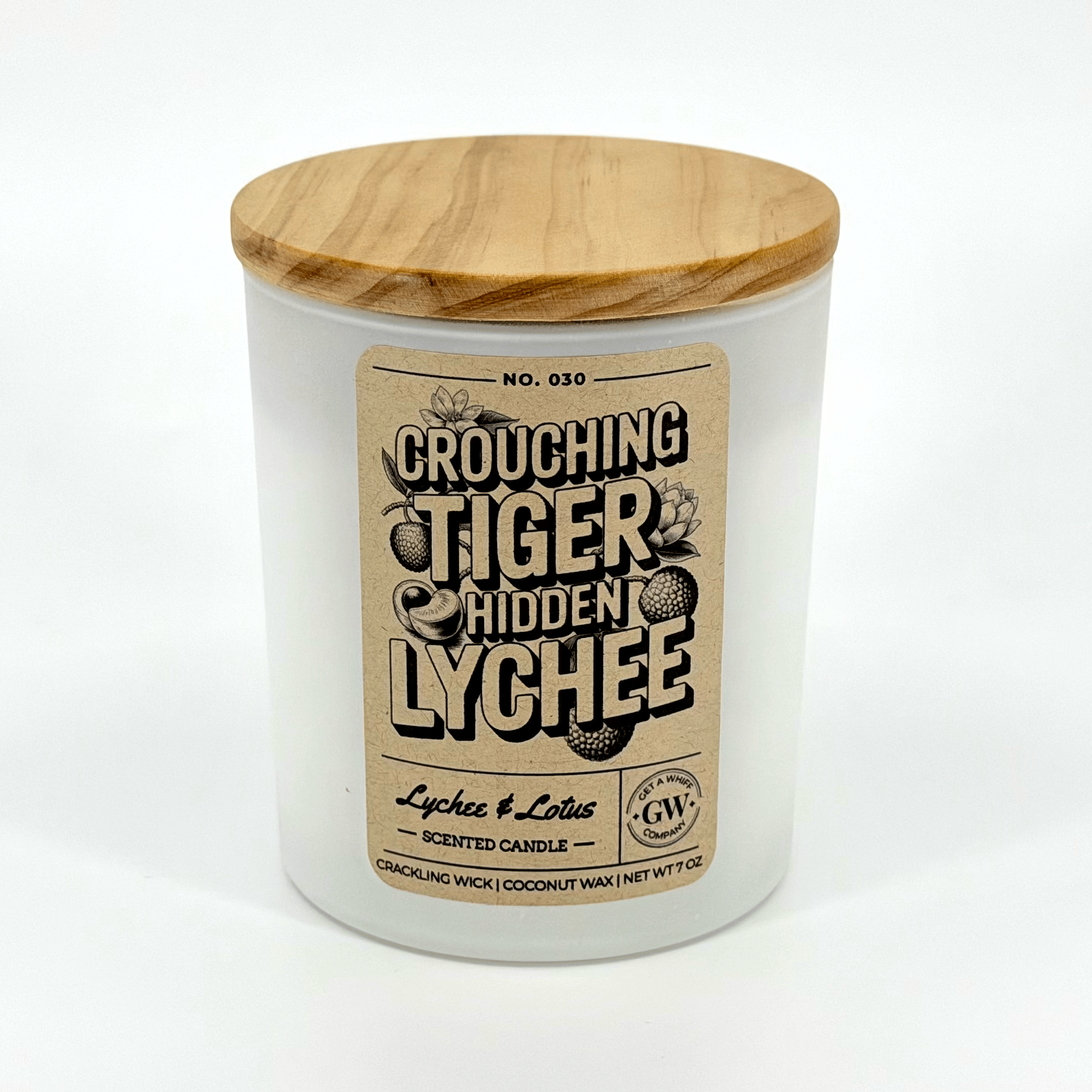 Crouching Tiger Hidden Lychee — Lychee & Lotus Candle
