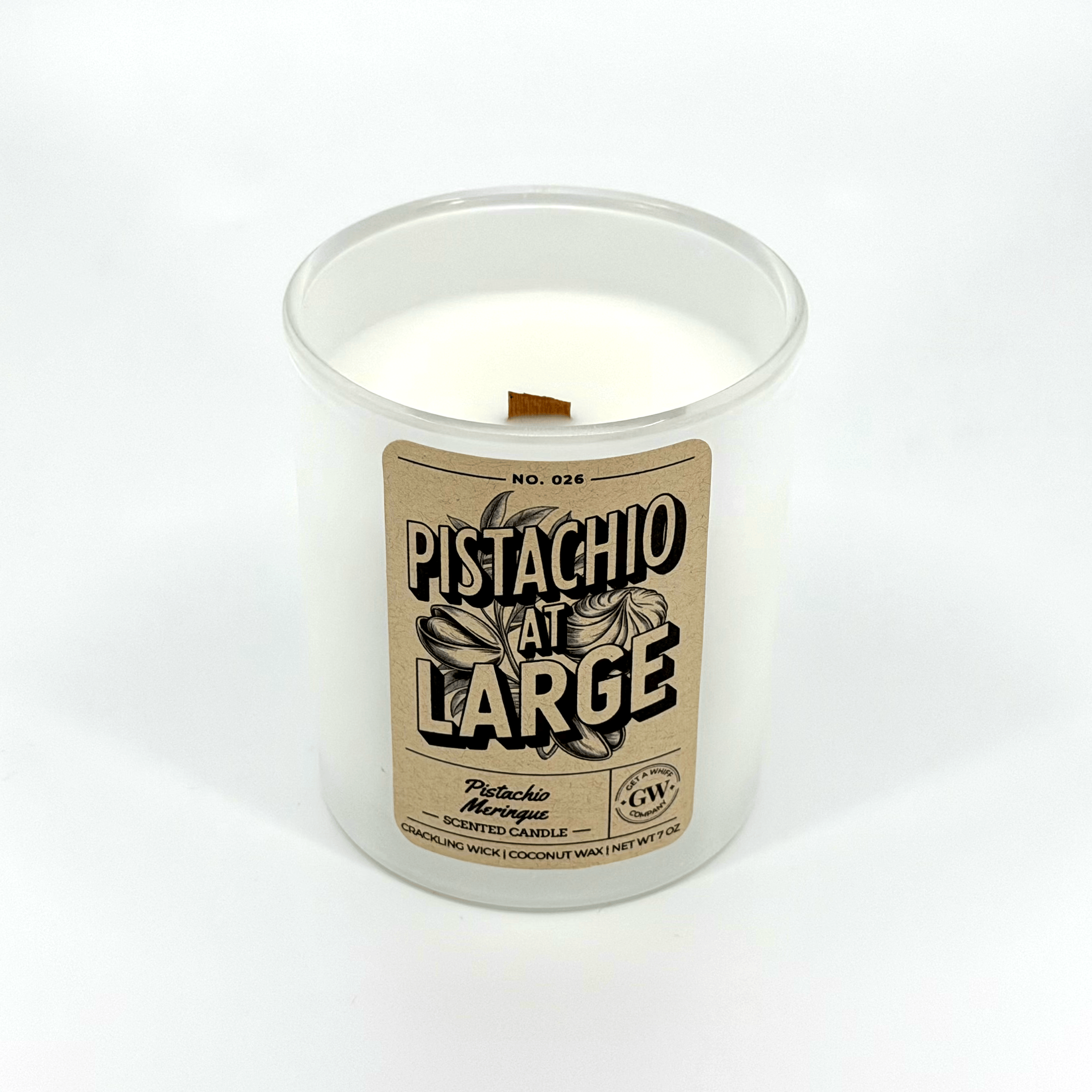 Pistachio at Large — Pistachio Meringue Candle