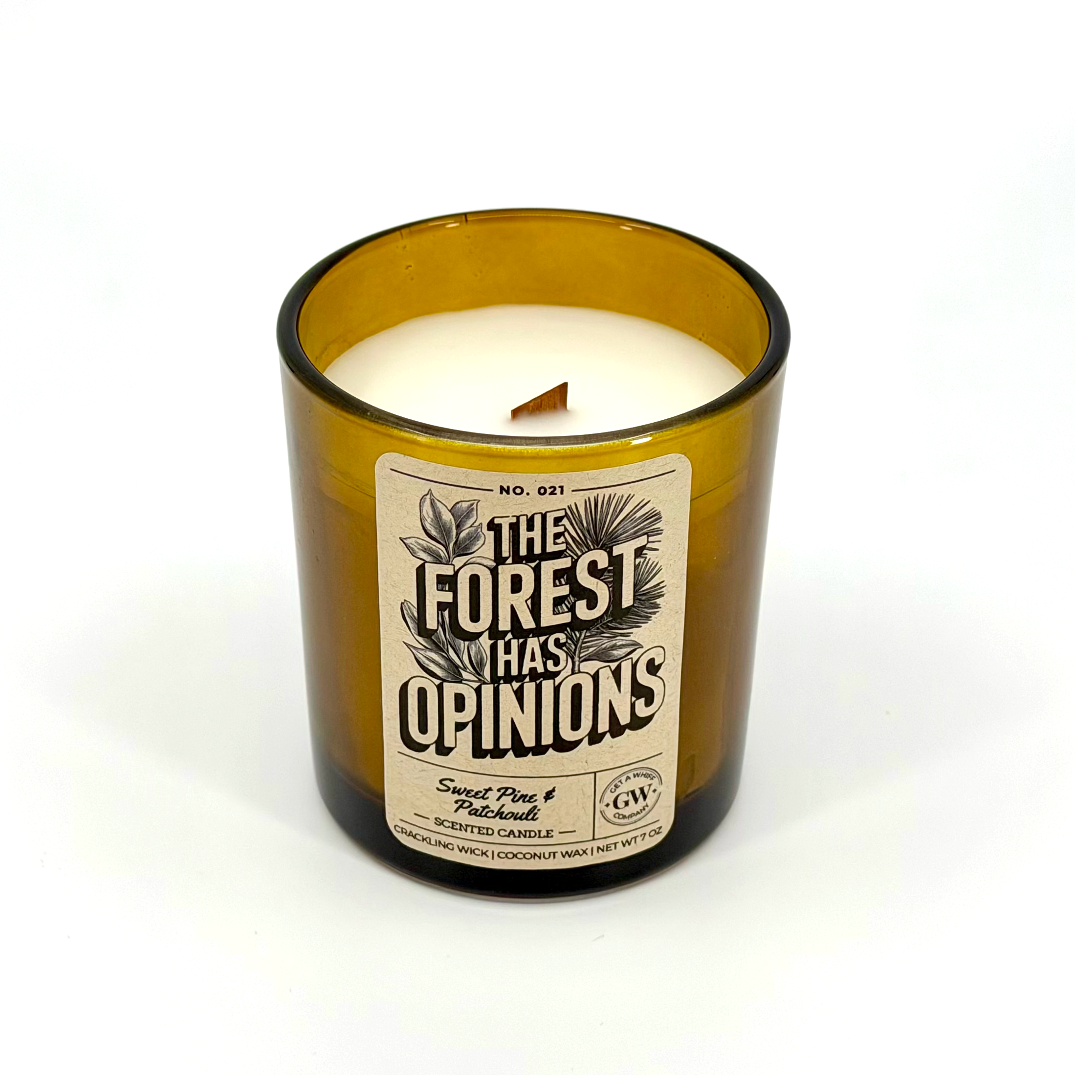 The Forest Has Opinions — Sugar Pine & Patchouli Candle