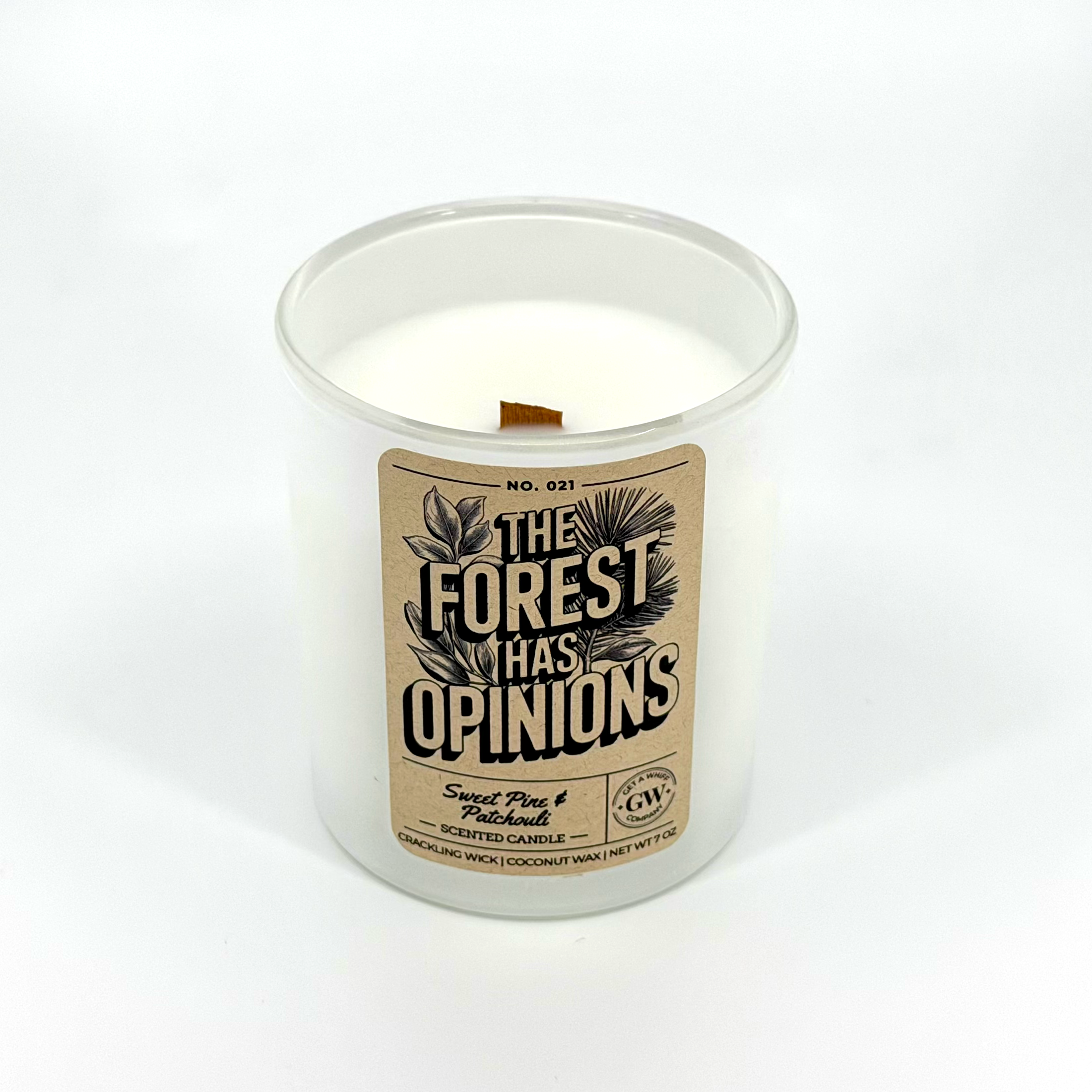 The Forest Has Opinions — Sugar Pine & Patchouli Candle