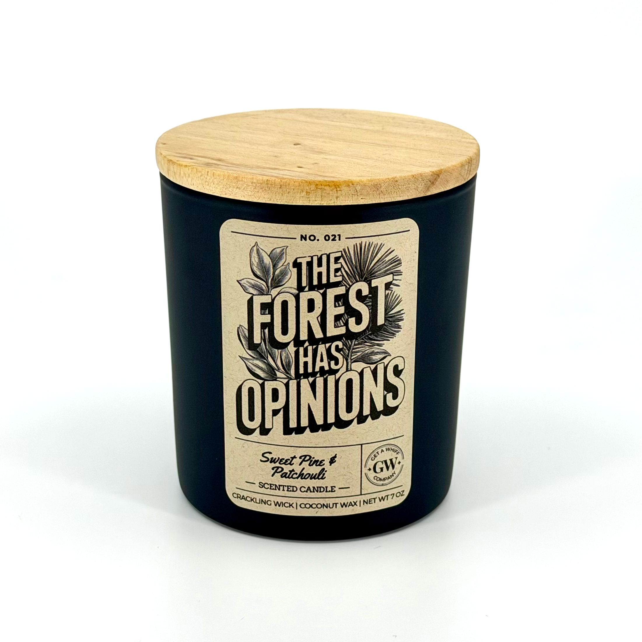 The Forest Has Opinions — Sugar Pine & Patchouli Candle