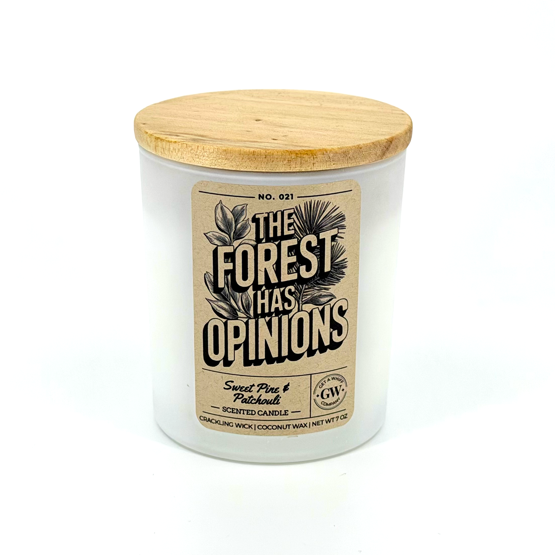 The Forest Has Opinions — Sugar Pine & Patchouli Candle