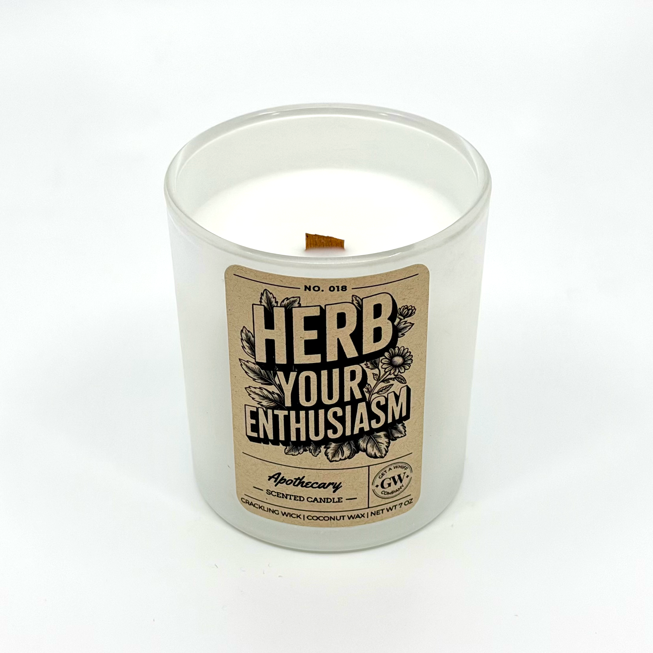 Herb Your Enthusiasm — Apothecary Candle