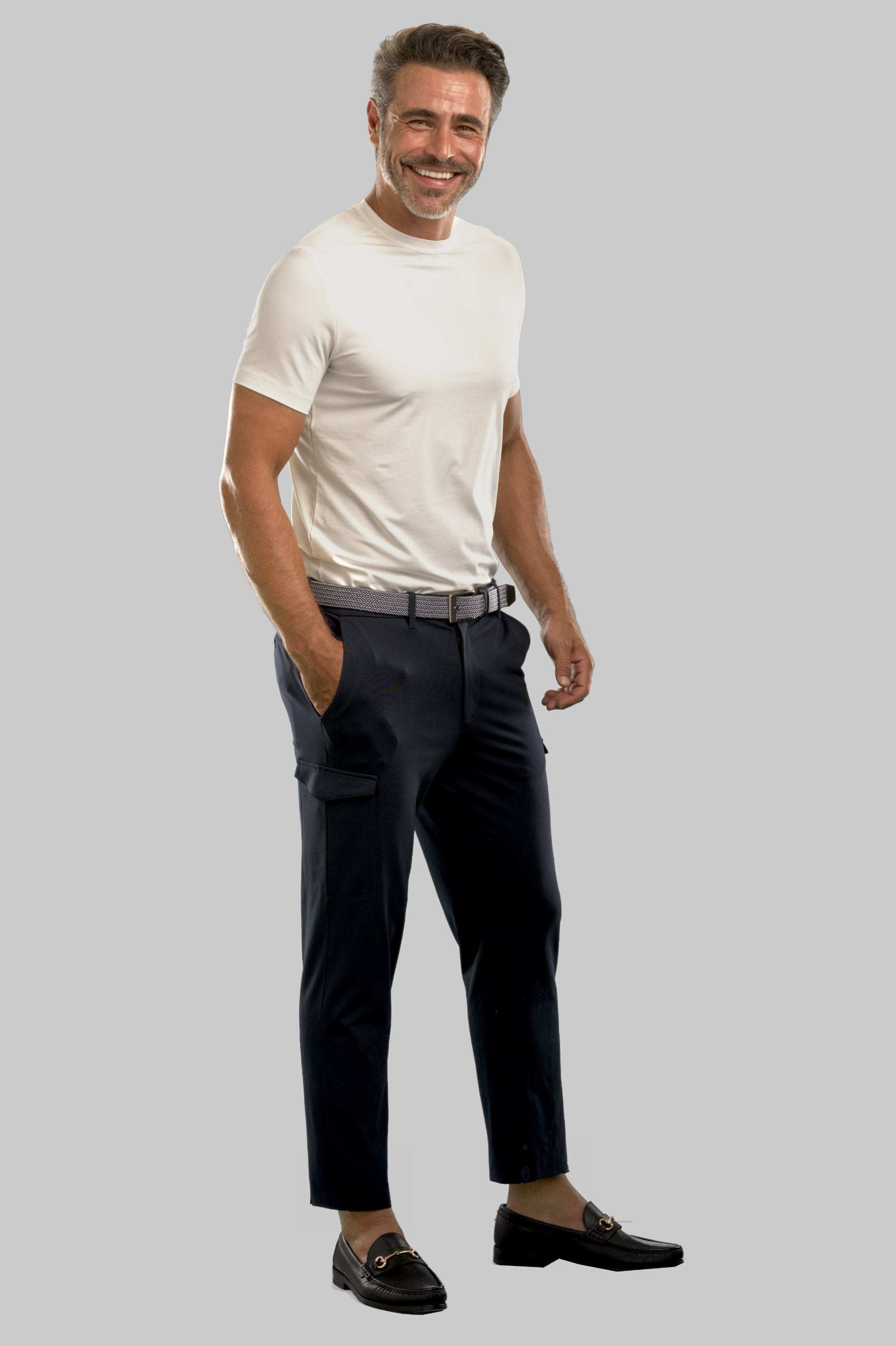 Buki Cinqo Tech Tee - White