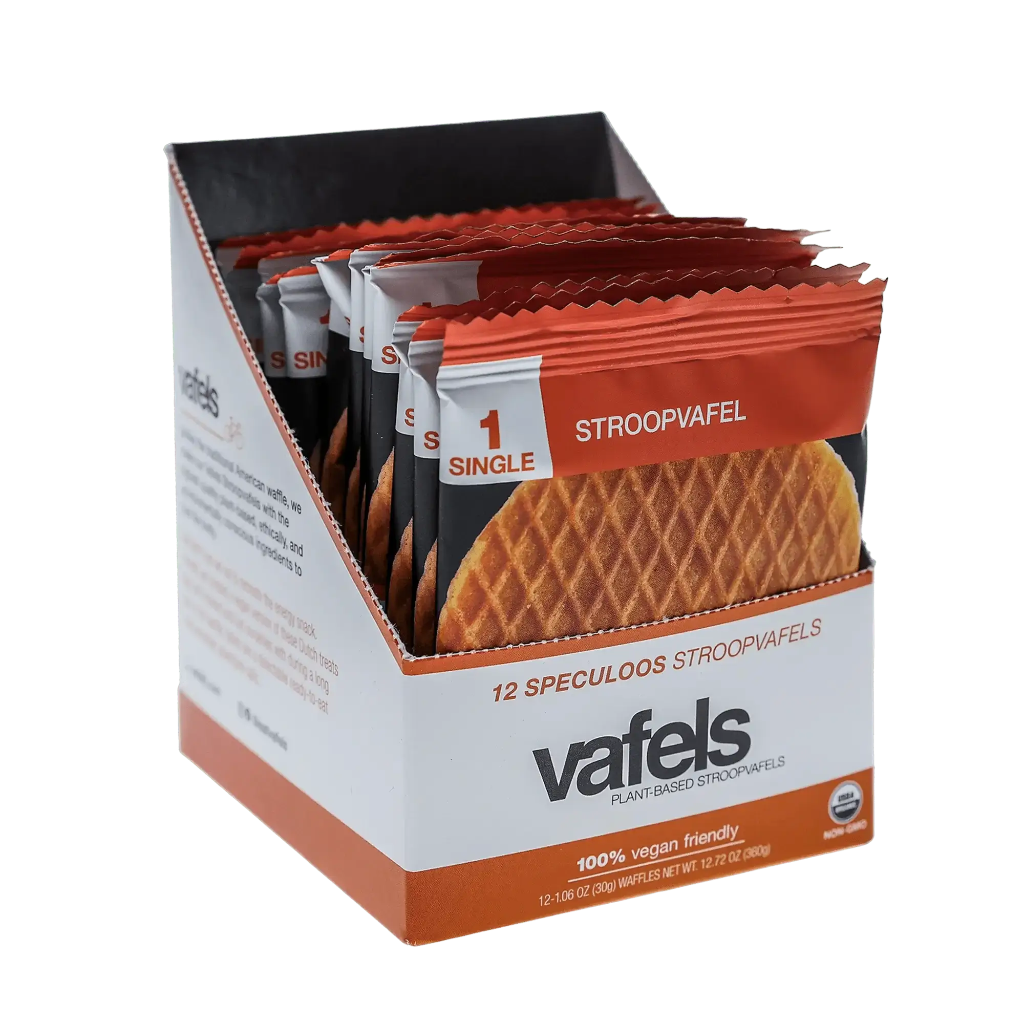 Cookie Butter (Speculoos) Stroopvafels - Box of 12 - New Blue Packaging!!